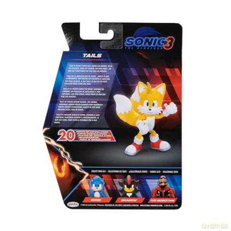 Sonic The Hedgehog 3 - Tails 5" Action Figure