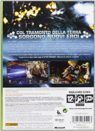 Star Ocean The Last Hope (Italian Box - Multi Lang in Game) [GRA XBOX360]