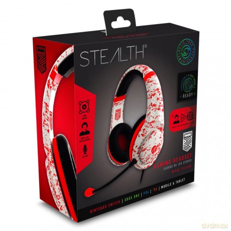 Stealth - XP Conqueror Gaming Headset (Arctic Red Edtion)