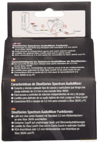 SteelSeries Spectrum AudioMixer (Black)