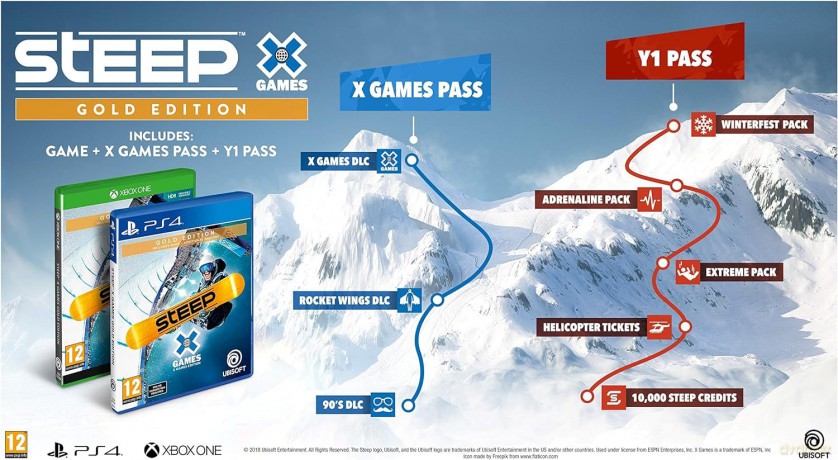 Steep: X Games - Gold Edition [GRA XBOX ONE]