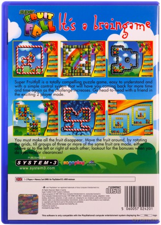 Super Fruitfall [GRA PS2]