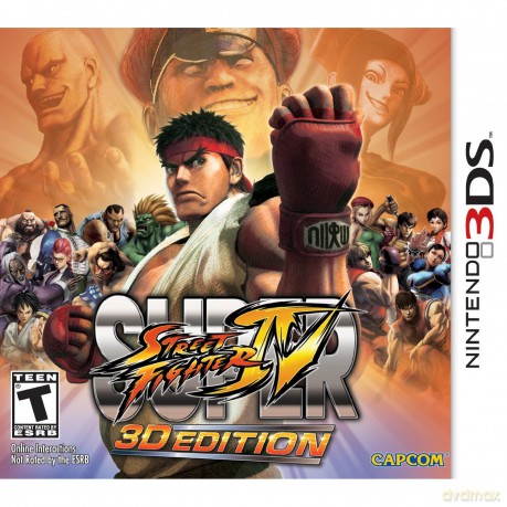 Super Street Fighter IV: 3D Edition (Italian Box - EFIGS In Game) [GRA 3DS]