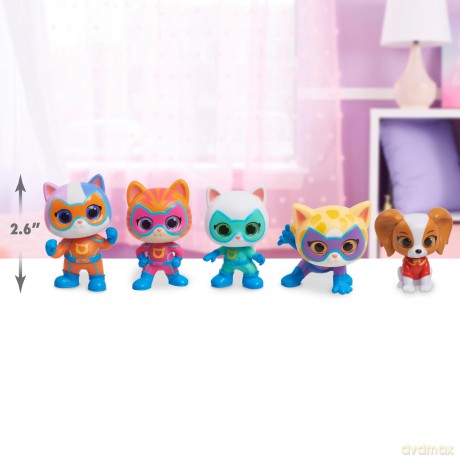 SuperKitties - Collectible Hero Squad Figure Set