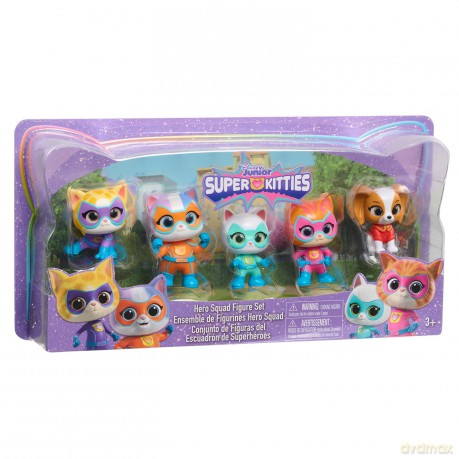 SuperKitties - Collectible Hero Squad Figure Set