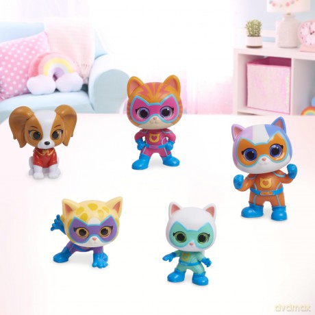 SuperKitties - Collectible Hero Squad Figure Set