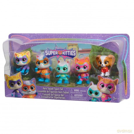 SuperKitties - Collectible Hero Squad Figure Set