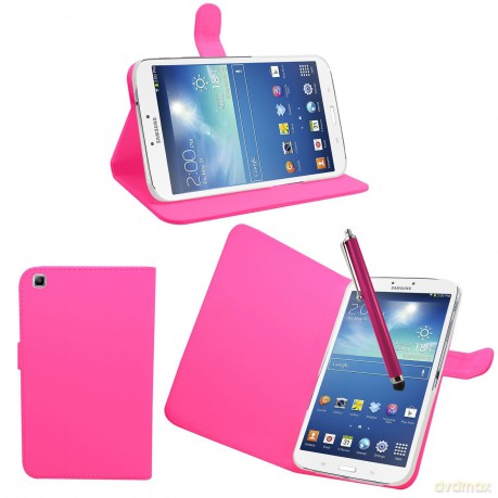 Tab 3 - 8inch Tablet Pink Holder with Pen