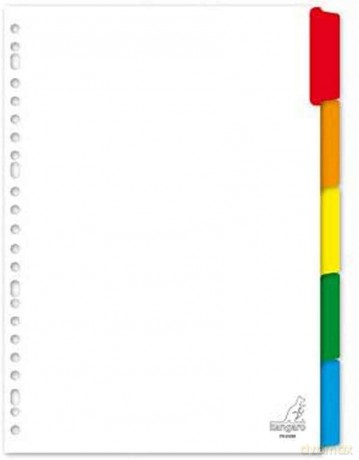 TAB SHEET KANGARO PK405M A4 23R white