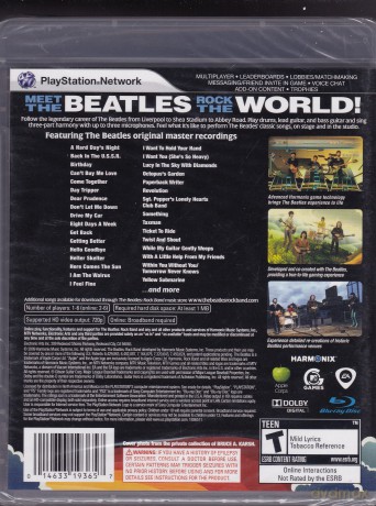 The Beatles: Rockband (Solus) [GRA PS3]