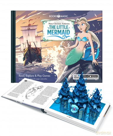 The Little Mermaid - A Magical Augmented Reality Book (Hardback) [KSIĄŻKA]