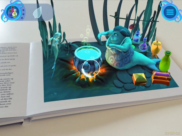 The Little Mermaid - A Magical Augmented Reality Book (Hardback) [KSIĄŻKA]