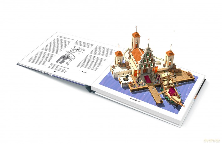 The Little Mermaid - A Magical Augmented Reality Book (Hardback) [KSIĄŻKA]