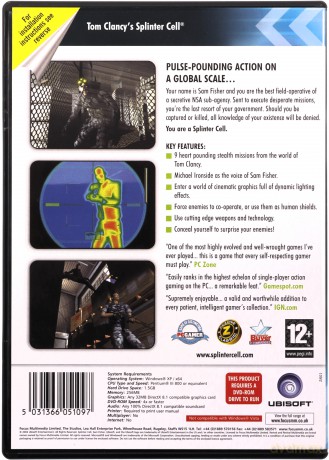 Tom Clancy's Splinter Cell [GRA PC]