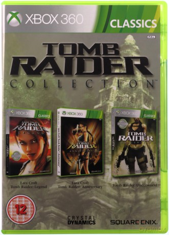 Tomb Raider (Legend, Anniversary Underworld) Triplepack [GRA XBOX360]