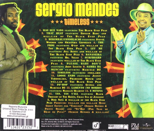 Sergio Mendes: Timeless [CD]