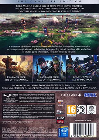 Total War: Shogun II (2) The Complete Edition/PC [GRA PC]