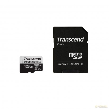 Transcend Performance card Imaging microSD 128GB microSD w/ adapter UHS-I U3 A2 Ultra Performance