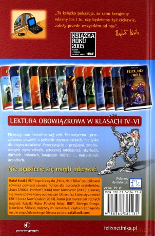 Felix, Net i Nika (Tom 1) Gang Niewidzialnych Ludzi [KSIĄŻKA]