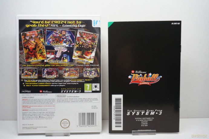 Williams Pinball Classics [GRA WII]