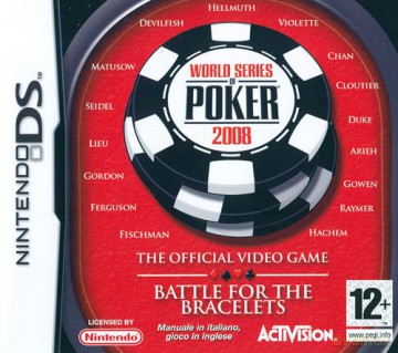 World Series of Poker 2008: Battle For The Bracelets (Italian Box - ENG in Game) [GRA NDS]