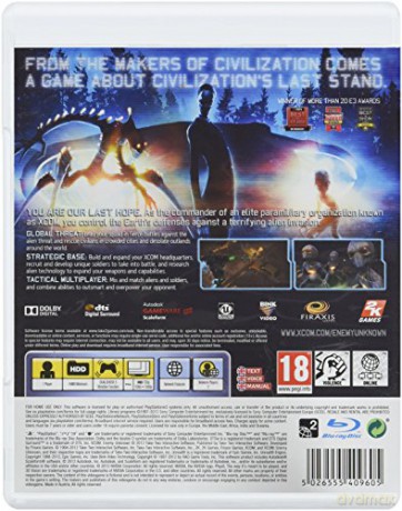 Xcom Enemy Unknown [GRA PS3]