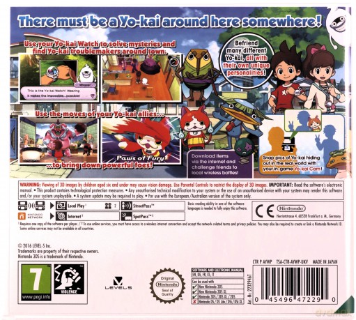 Yo-Kai Watch [GRA 3DS]