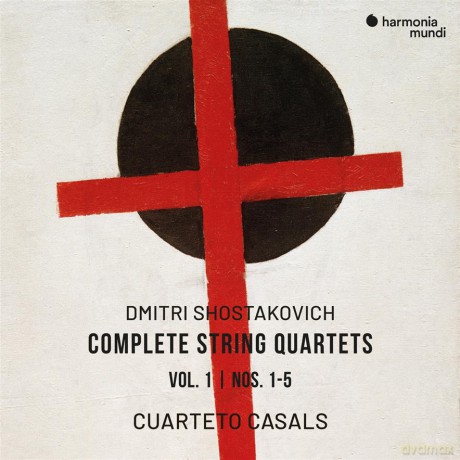 Shostakovich: Complete String Quartets Vol 1 Nos 1-5 Cuarteto Casals (digipack) [2CD]