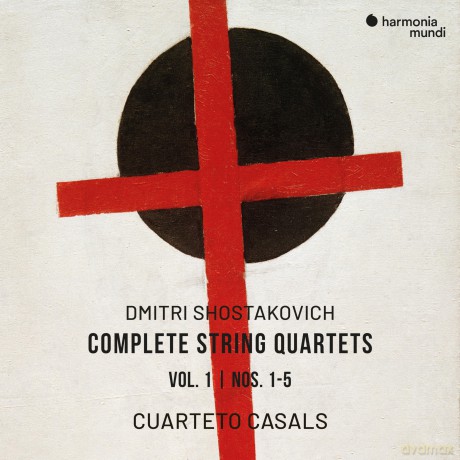 Shostakovich: Complete String Quartets Vol 1 Nos 1-5 Cuarteto Casals (digipack) [2CD]