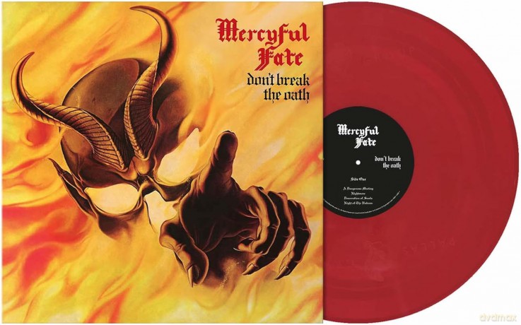 Mercyful Fate: Don't Break The Oath 40th Anniversary (Ruby Red) [Winyl]