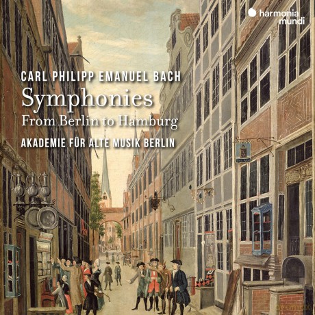 C.P.E. Bach: Symphonies - From Berlin To Hamburg Akademie Fur Alte Musik Berlin (digipack) [CD]
