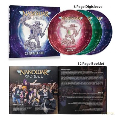 Nanowar Of Steel: XX Years Of Steel [3CD]