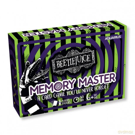 AQUARIUS - Beetlejuice Memory Master Card Game [KARTY]