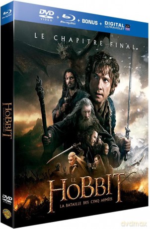 The Hobbit: The Battle of the Five Armies (Hobbit: Bitwa Pięciu Armii) [2xBlu-Ray]+[DVD]
