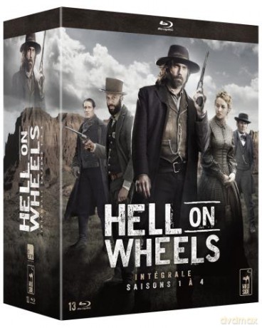 Hell on Wheels Season 1-4 (Hell on Wheels: Witaj w piekle) [Blu-Ray]