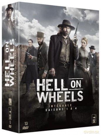 Hell on Wheels Season 1-4 (Hell on Wheels: Witaj w piekle) [DVD]