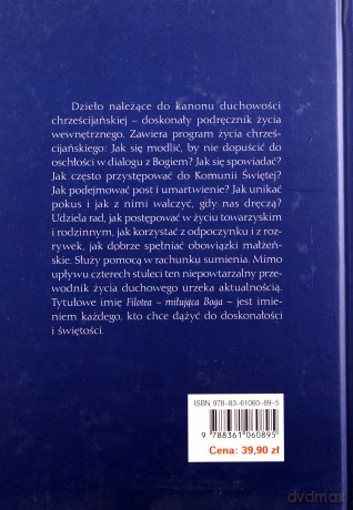 Filotea - św. Franciszek Salezy [KSIĄŻKA]