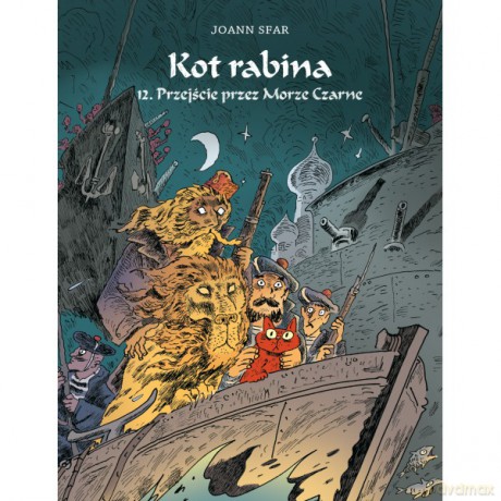 Kot Rabina 12 Przejście przez Morze Czarne - Joann Sfar [KOMIKS]