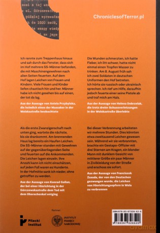 Massaker von Wola. Auswahl von Quellen zum Massenmord an Zivilisten während des Warauer Aufstands [KSIĄŻKA]