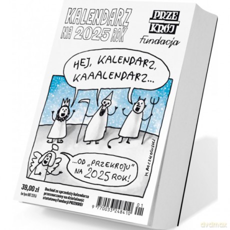 Przekrój kalendarz na 2025 rok [KSIĄŻKA]