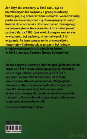 PSL Model oporu - Jan Lityński [KSIĄŻKA]