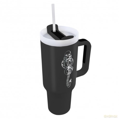 Harry Potter Czarna Magia kubek podróżny ze słomką (1180 ml)