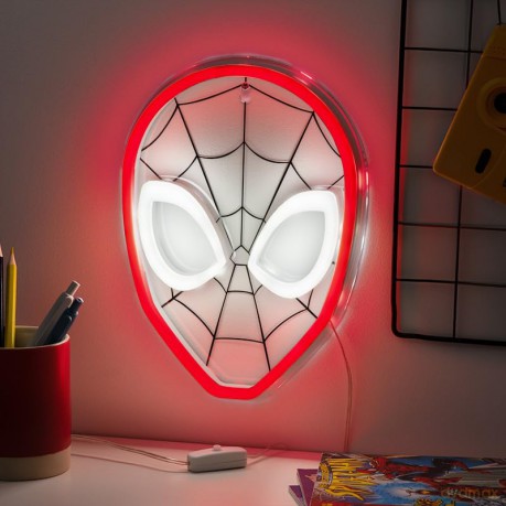 Spider-man Wall Mountable LED Neon Light (high: 26 cm)