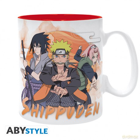 NARUTO SHIPPUDEN - Kubek - 460 ml - Past and present