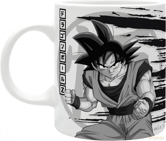 DRAGON BALL Z - Kubek - 320 ml - Goku B&W