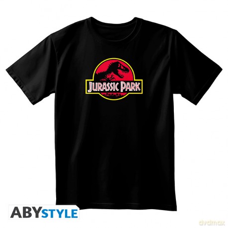 JURASSIC PARK - Unisex black Tshirt - Logo