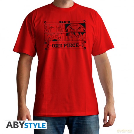 ONE PIECE - red Tshirt - 4 Emperors
