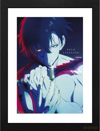 SOLO LEVELING - Plakat w ramie Jinwoo (30x40)