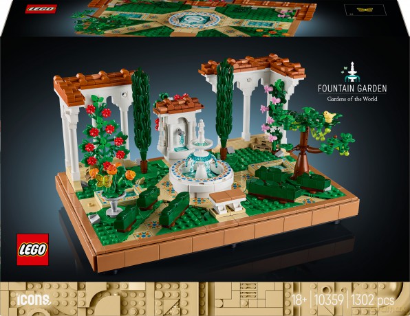 LEGO Icons Fontanna w ogrodzie (10359) [KLOCKI]