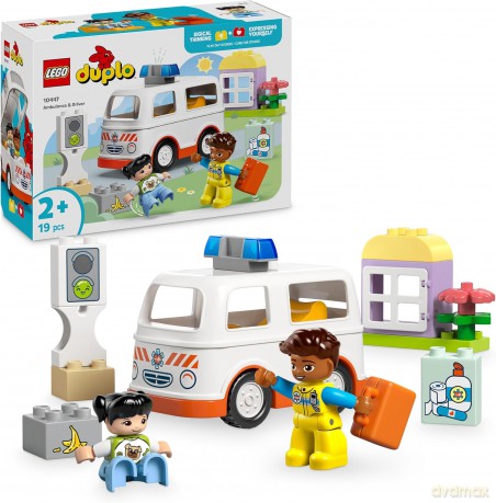 LEGO Duplo Karetka z kierowcą (10447) [KLOCKI]